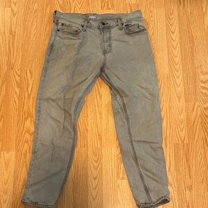 Old Navy Men's Slim Straight Gray Jeans